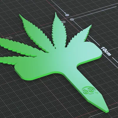 Nhãn cây cần sa cho vườn nhà và ngoài trời