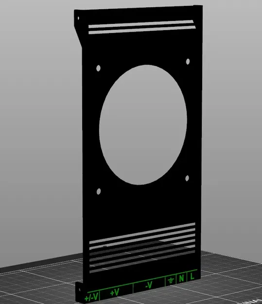 Nắp PSU với quạt 92mm cho RAT RIG V-CORE 3.1 - Image 1