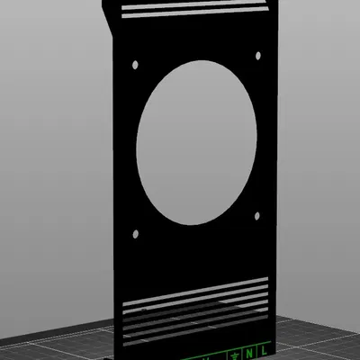 Nắp PSU với quạt 92mm cho RAT RIG V-CORE 3.1