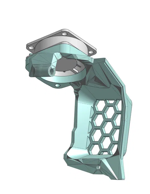 Cửa thông gió Stealthburner với quạt 3010 và không gian cho EBB - Image 1