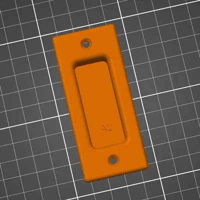 Tay cầm âm tường thay thế cho cửa trượt