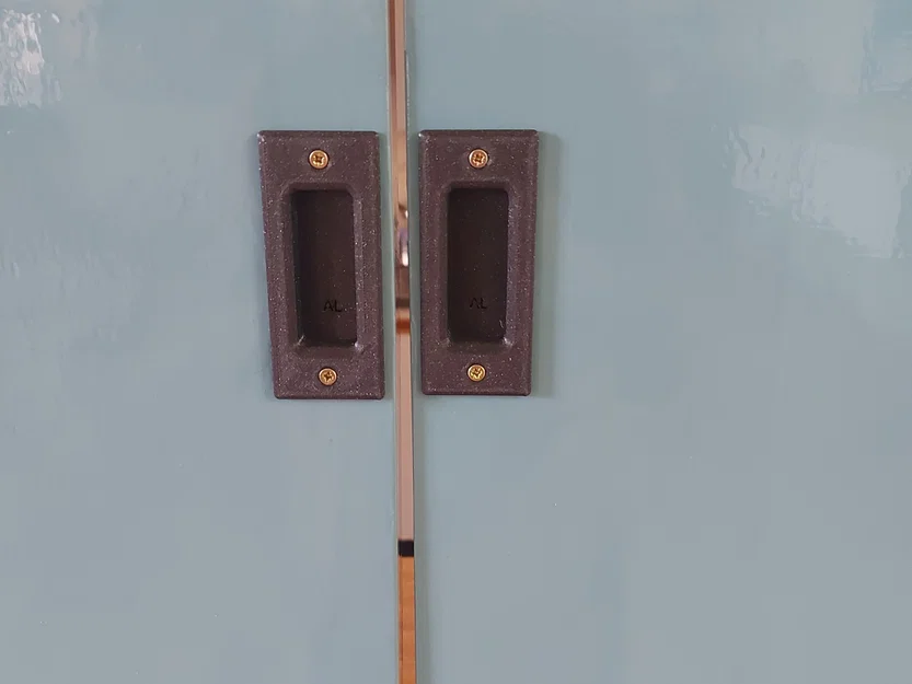 Tay cầm âm tường thay thế cho cửa trượt - Image 2