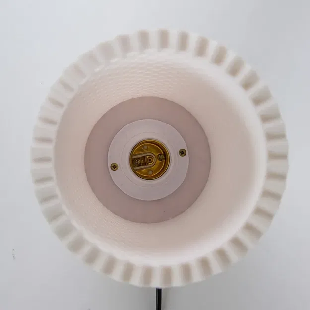 Chao đèn trang trí hình tổ ong - Image 4