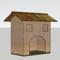 Mô hình nhà cho máng cỏ GT2 thiết kế bằng SKETCHUP - Thumbnail 3