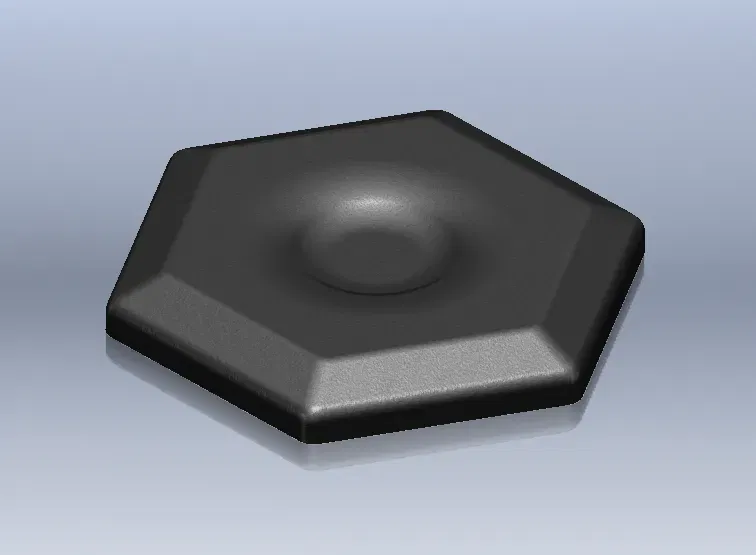 Đồ chơi xếp hình lục giác từ tính với nam châm nhúng - Image 2