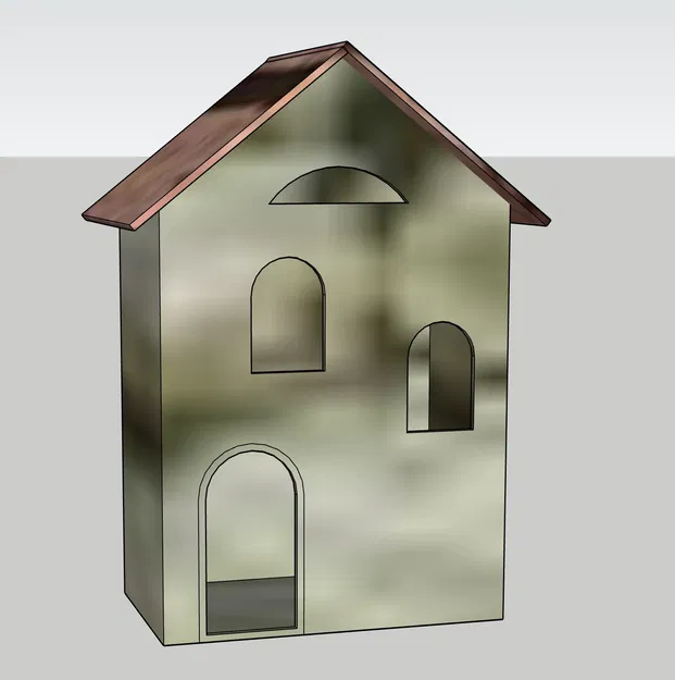 Nhà thờ Giáng sinh GT8 thiết kế bằng SKETCHUP - Image 1