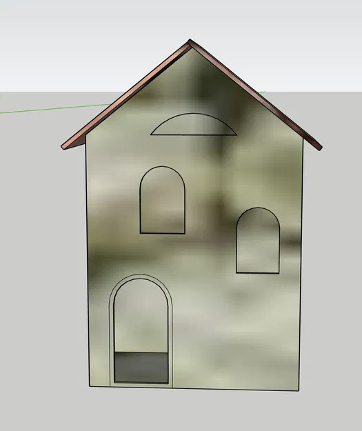 Nhà thờ Giáng sinh GT8 thiết kế bằng SKETCHUP - Image 2