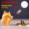 Doge Coin - Biểu tượng tiền điện tử bay lên không trung - Thumbnail 2