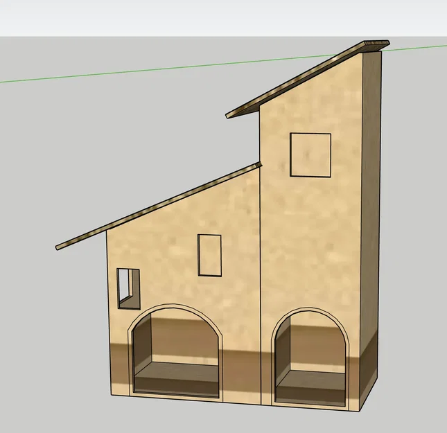 Nhà nguyện mô hình GT7 cho bối cảnh Giáng sinh - Image 3