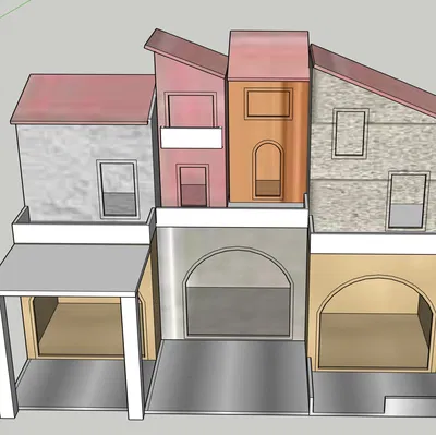 Nhà thờ giáng sinh GT 11 thiết kế bằng SKETCHUP