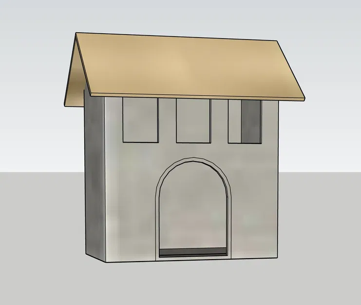 Nhà thờ Giáng sinh GT9 được thiết kế bằng SKETCHUP - Image 1