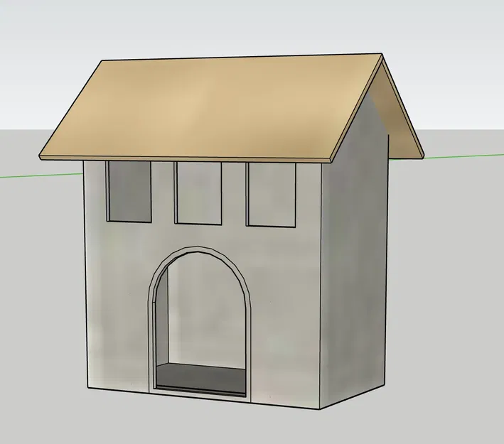 Nhà thờ Giáng sinh GT9 được thiết kế bằng SKETCHUP - Image 2