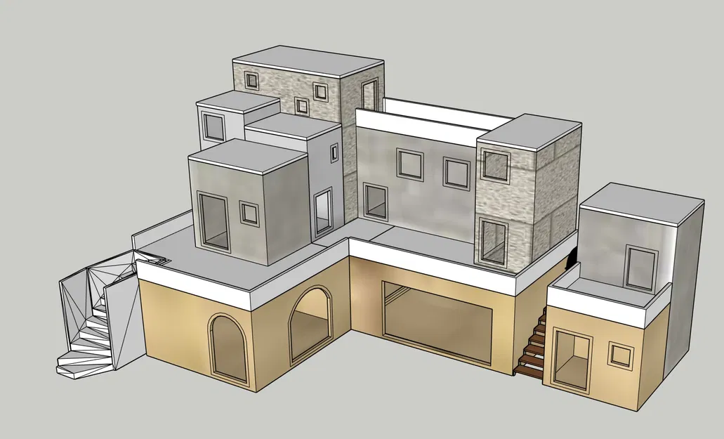 Nhà thờ mô hình GT 12 cho bối cảnh Giáng sinh - Image 2