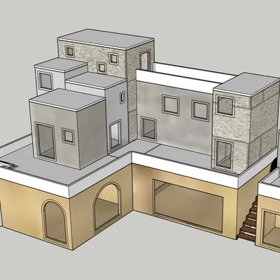 Nhà thờ mô hình GT 12 cho bối cảnh Giáng sinh