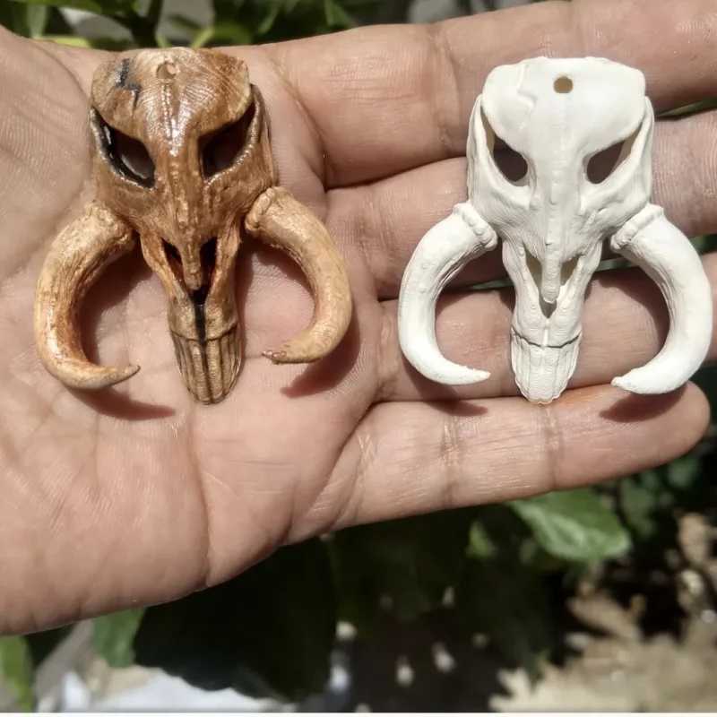 *Đầu lâu Mandalorian mini phong cách Star Wars*
