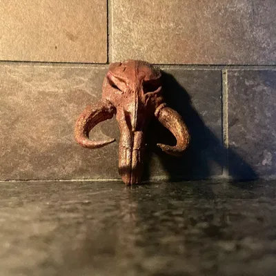 *Đầu lâu Mandalorian mini phong cách Star Wars*