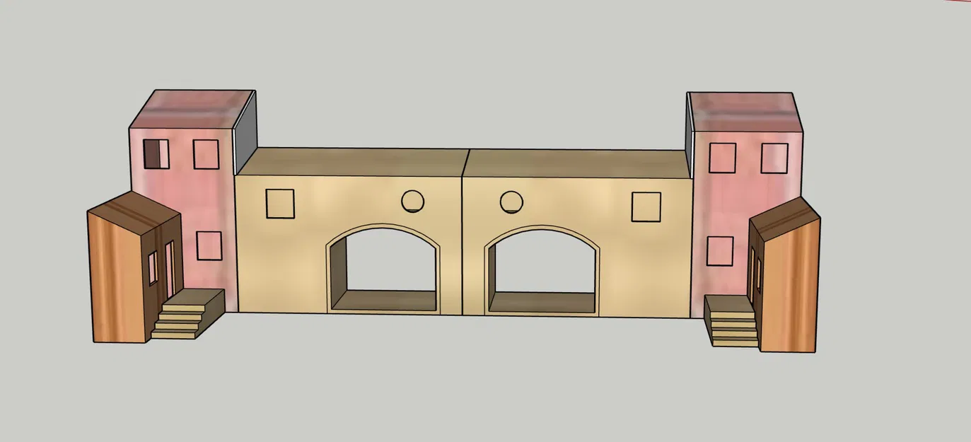 Nhà búp bê cho mô hình giáng sinh GT1 - Image 1