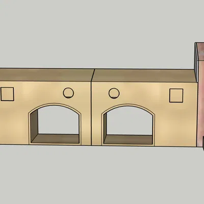 Nhà búp bê cho mô hình giáng sinh GT1