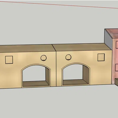 Nhà búp bê cho mô hình giáng sinh GT1