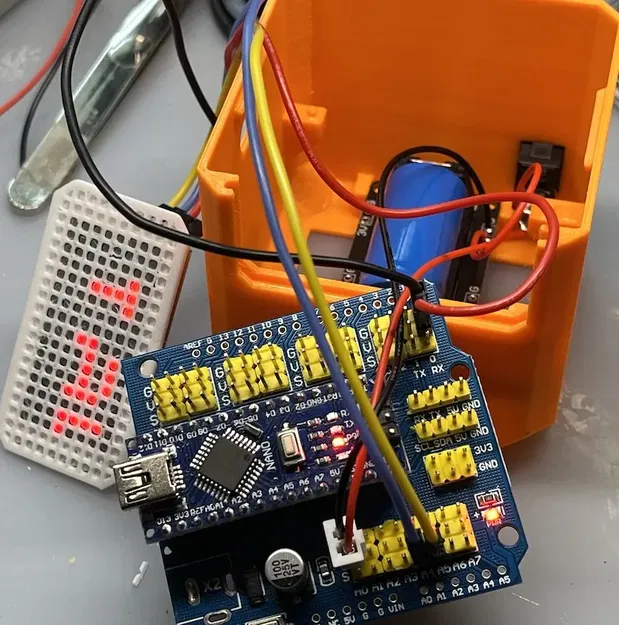 Mô hình robot Ninja Otto sử dụng Nano V3 và Shield - Image 10