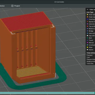 Giá đỡ thẻ nhớ SD tiện lợi cho máy in 3D