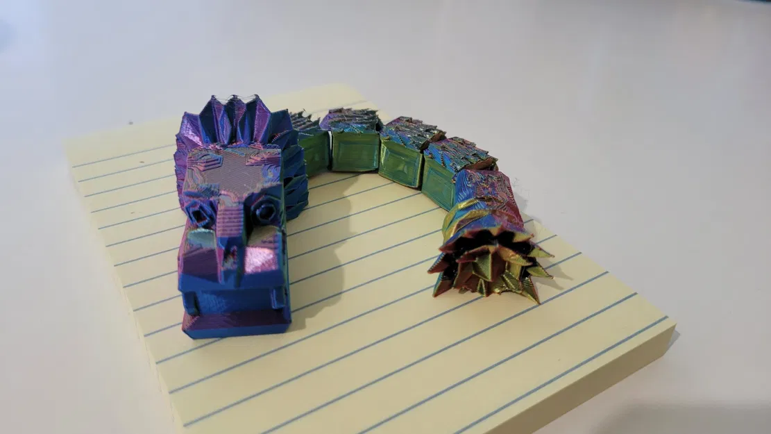 Quetzalcoatl phong cách low poly với chi tiết linh hoạt - Image 2