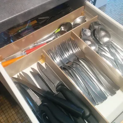 Giá để dao kéo đơn giản từ MDF 3mm