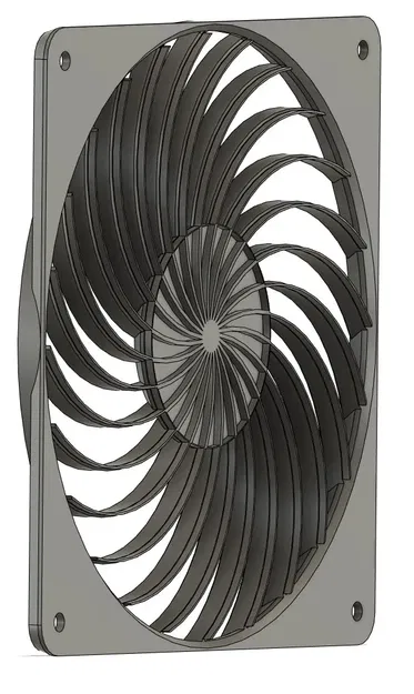 Bộ vỏ quạt 140mm mỏng cho quạt máy tính - Image 8