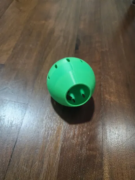 Máy phát đồ ăn cho mèo hình hành tây lắc lư - Image 1