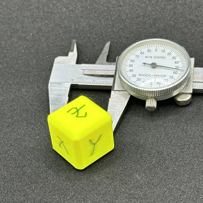 Khối hiệu chuẩn đơn giản với kích thước chính xác 20mm