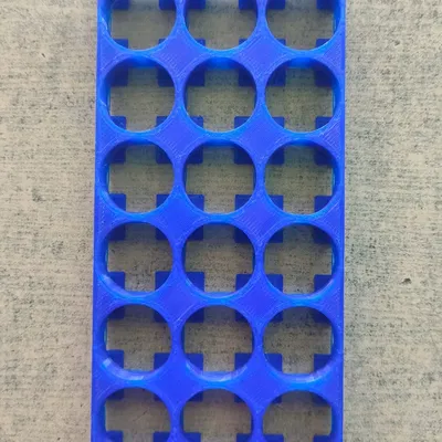 Giá đỡ pin 18650 6x3 cho bộ pin E-Bike và UPS