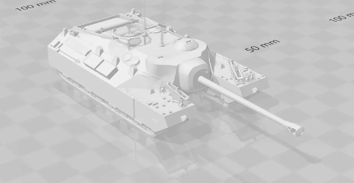 Xe tăng T95 mô phỏng 3D chi tiết và chính xác - Image 1