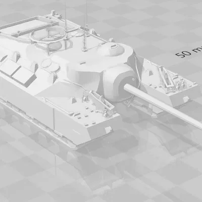 Xe tăng T95 mô phỏng 3D chi tiết