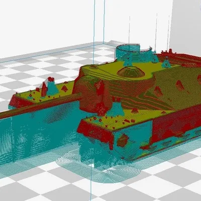 Xe tăng T95 mô phỏng 3D chi tiết
