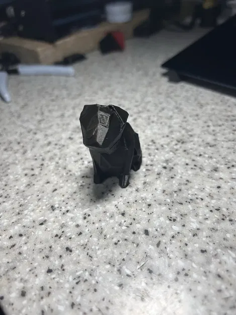 Chú chó pug Buddy phong cách Low Poly của Josef Prusa - Image 1