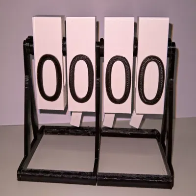 Bộ đếm nhị phân in 3D với thiết kế độc đáo