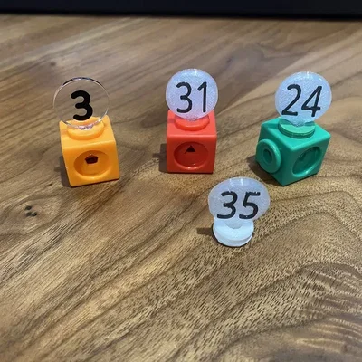 Bảng số tương thích với MathLink Numberblocks