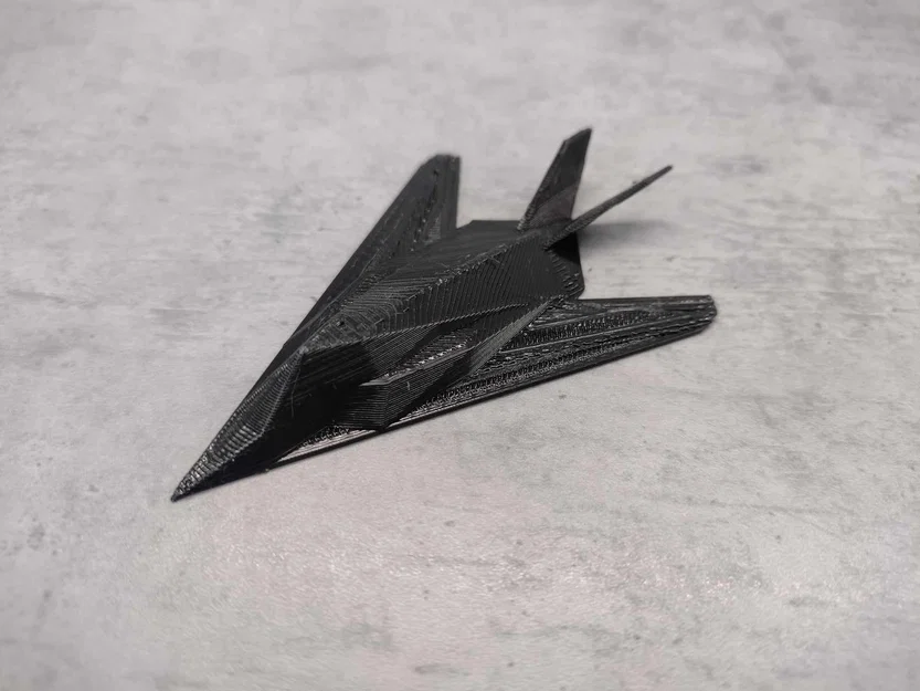 Mô hình máy bay F117 Low Poly cho in 3D - Image 2