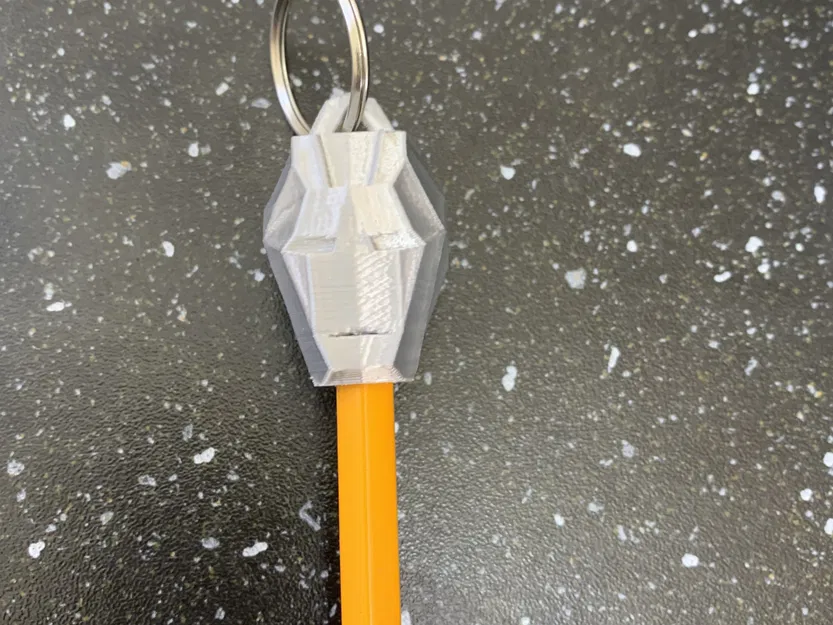 Đầu Ironman low poly để bút chì/ móc khóa/ trang trí - Image 8