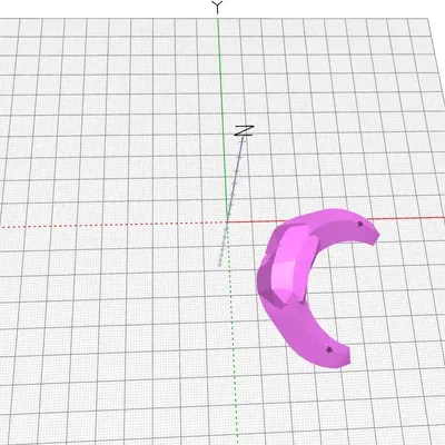 Cá voi sơn tay phong cách low poly trong trạng thái vui chơi