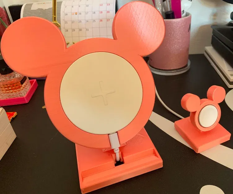 Giá đỡ sạc Iphone Mickey từ Ikea Livboj - Image 1