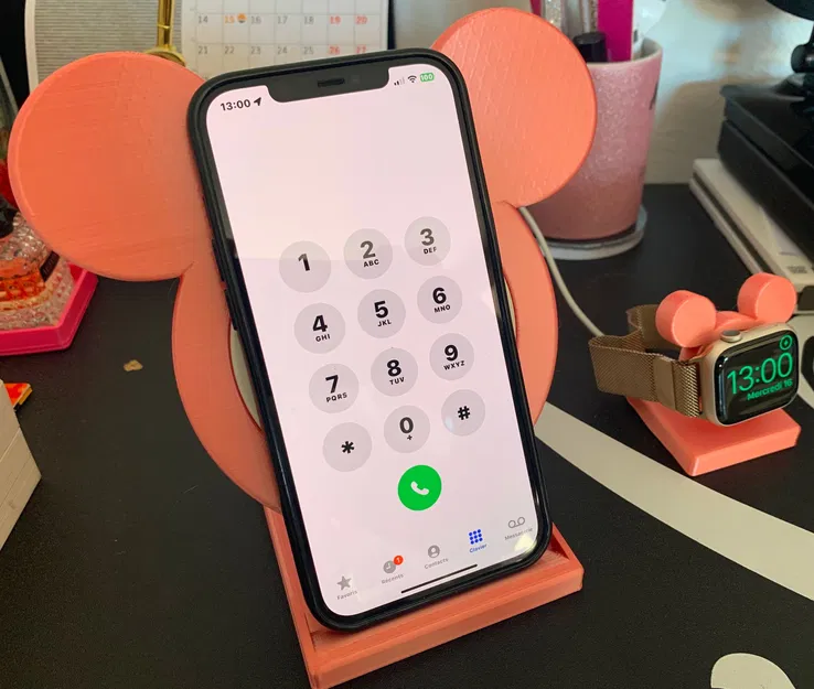Giá đỡ sạc Iphone Mickey từ Ikea Livboj - Image 4