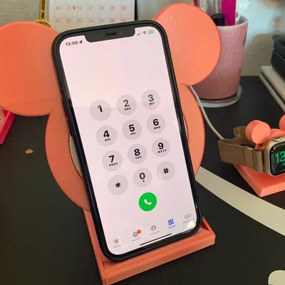 Giá đỡ sạc Iphone Mickey từ Ikea Livboj