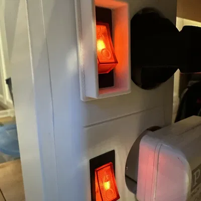 Bộ bảo vệ chạm cho công tắc tại ổ cắm phân phối