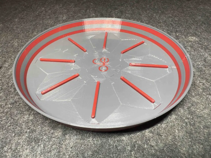 Đế ly đa sắc cho chậu hoa - Image 1