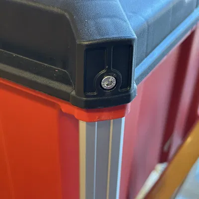 Nắp chặn cuối dễ dàng tháo ray góc cho ngăn kéo Milwaukee Packout