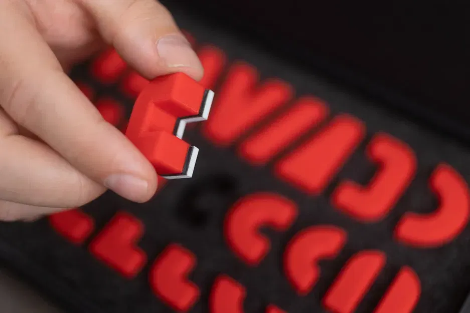 Bộ con dấu in chữ BlockFace dễ sử dụng cho thiết kế đồ họa - Image 3