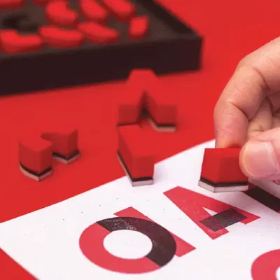 Bộ con dấu in chữ BlockFace dễ sử dụng cho thiết kế đồ họa