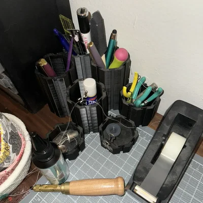 Giá đỡ bàn làm việc hình lục giác có thể mở rộng