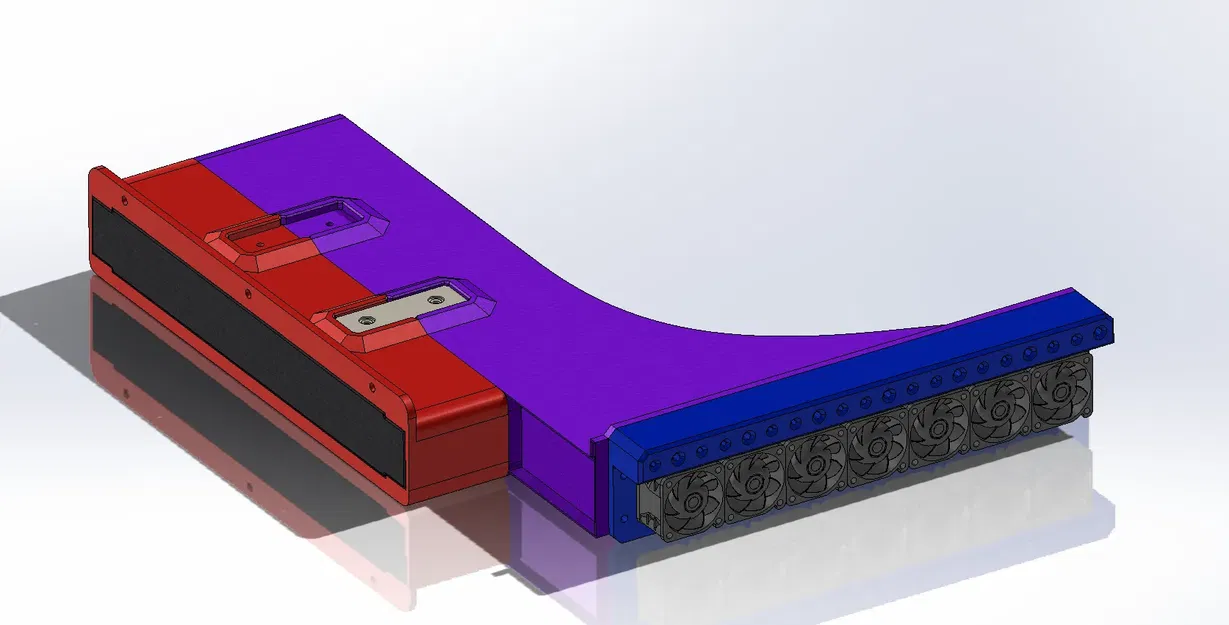 Bộ tản nhiệt Alphacool NexXxos Hepta cho máy in định dạng lớn - Image 1